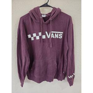 Vans Skateboarding Oversized Hoodie, Maroon, Size Small